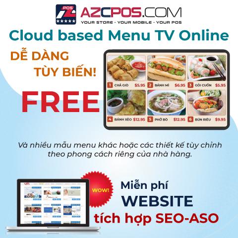 free website cloud based tv menu online azimenu