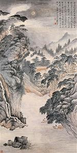 buc-tranh-giang-son-tuyet-te-do-cua-vuong-duy-anh-pinterest-com-